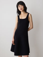 Sleeveless Square-Neck Mini Dress rw&co Special Offer