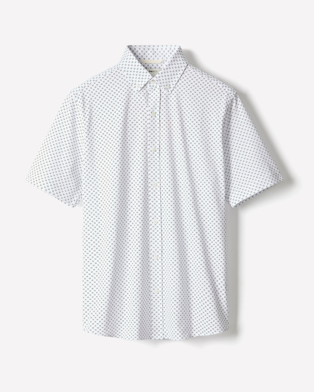 Slim-Fit Short-Sleeve Jersey Shirt rw&co Great Value Deal