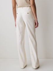 Mid-Rise Wide-Leg Pant rw&co Special Promo Price