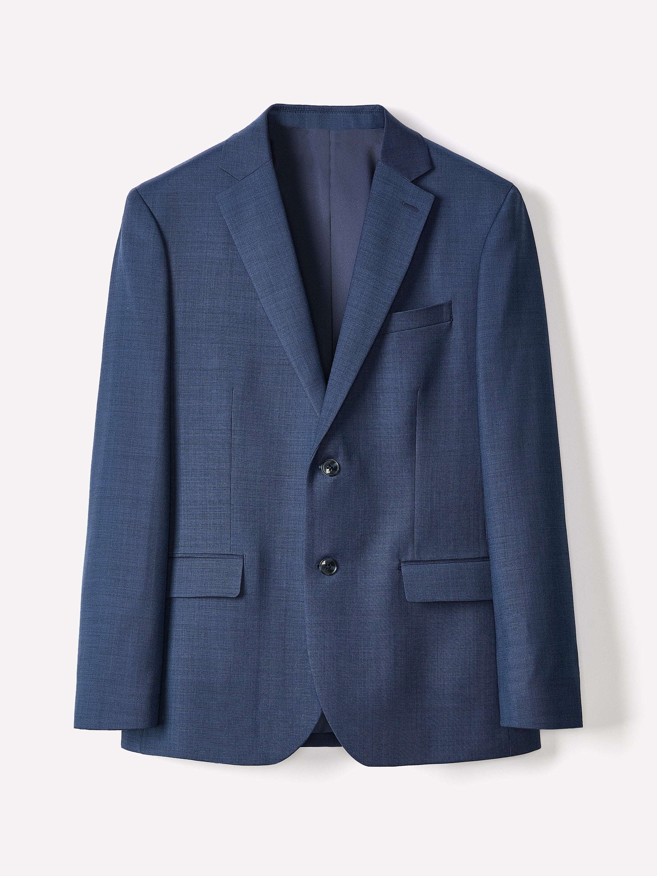 Blue Slim Fit Wool Suit Blazer rw&co Special Promo Price