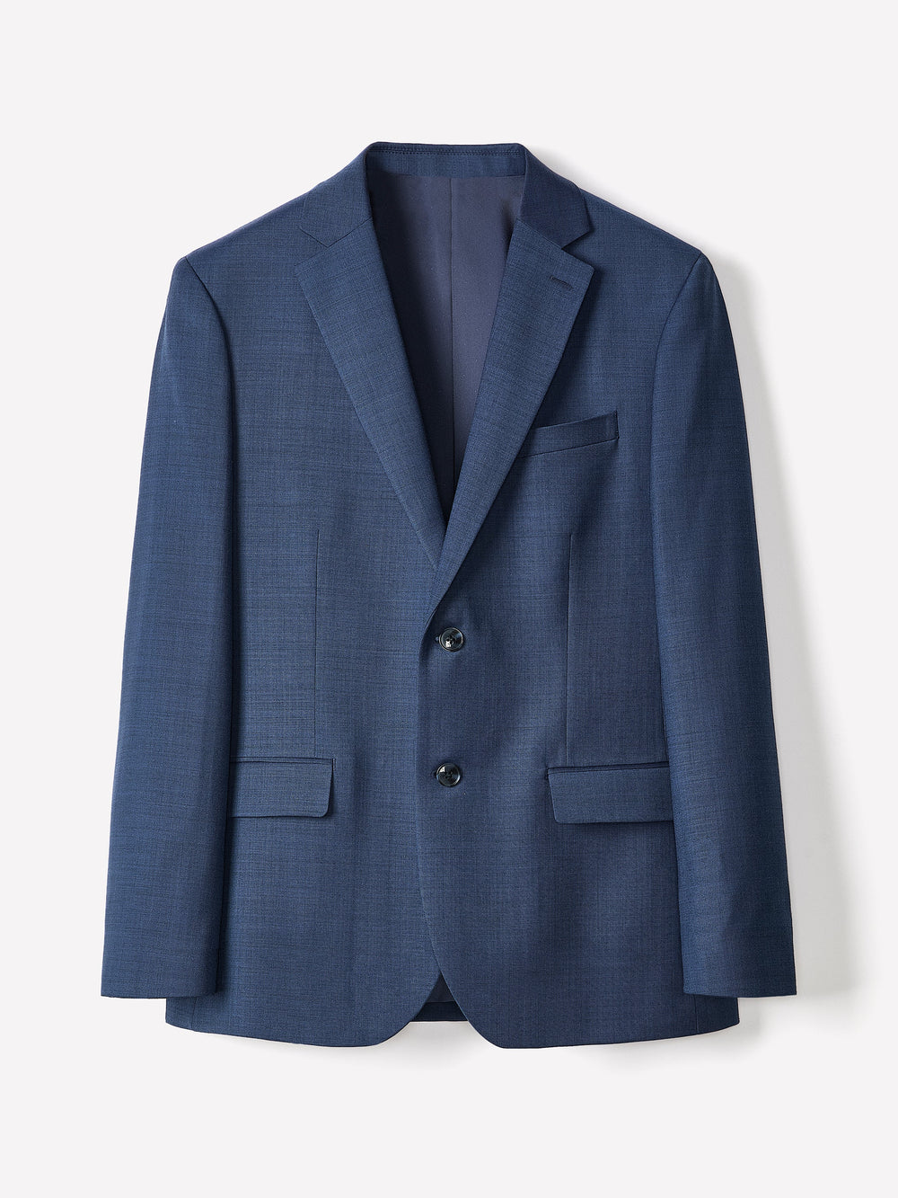 Blue Slim Fit Wool Suit Blazer rw&co Special Promo Price