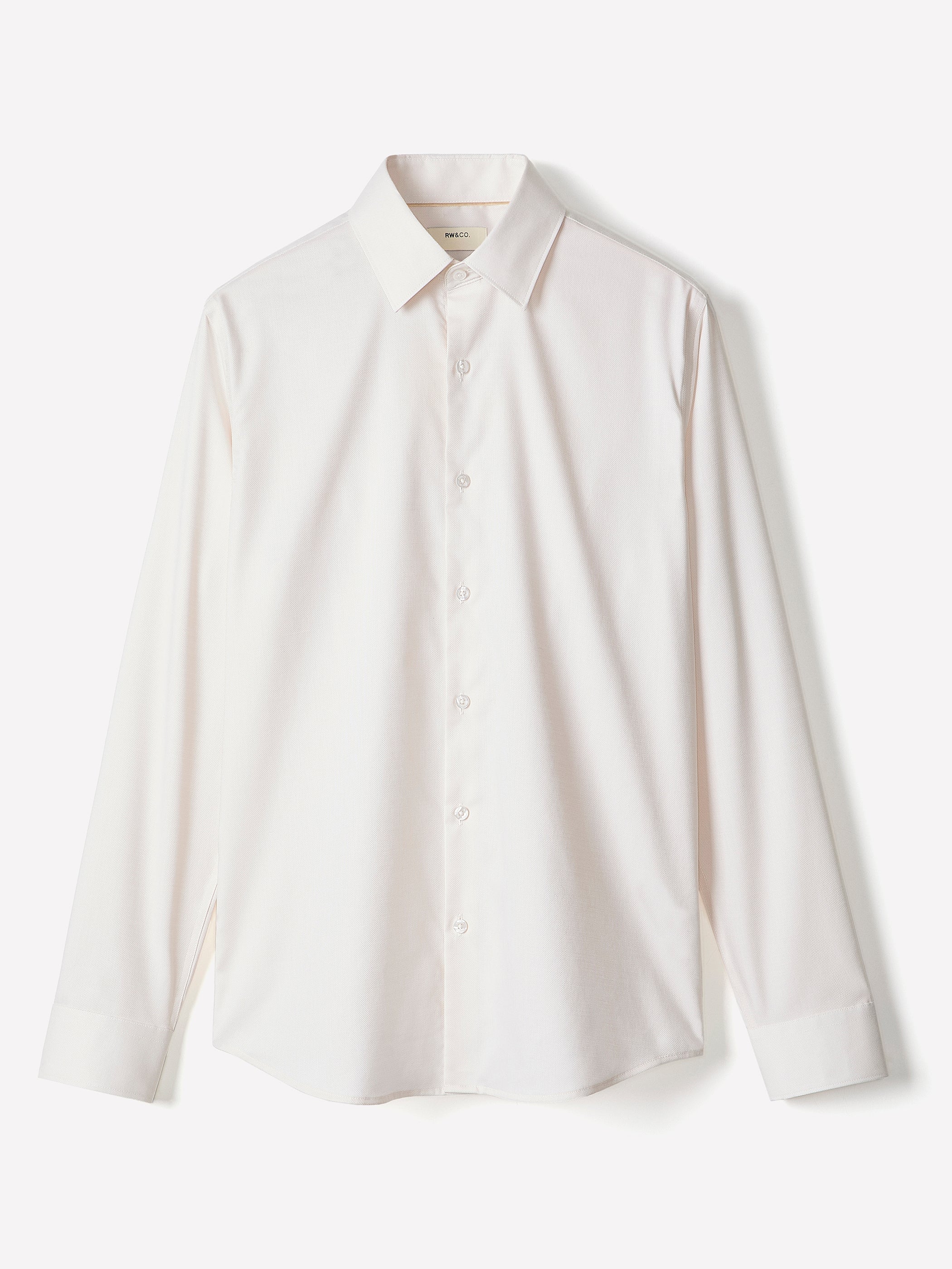 Tailored Fit Dobby Dress Shirt rw&co Exclusive Sale Price