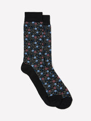 Dress Socks with Flowers rw&co Limited Time Discount
