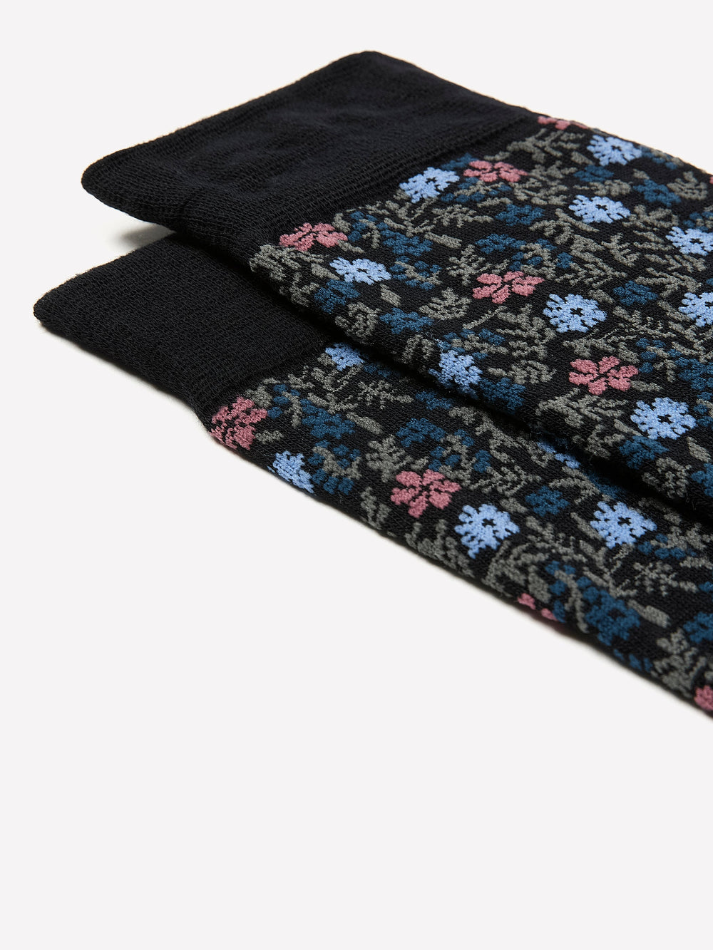 Dress Socks with Flowers rw&co Limited Time Discount