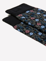 Dress Socks with Flowers rw&co Limited Time Discount