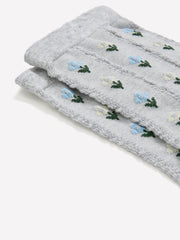 Floral Crew Socks rw&co On Sale