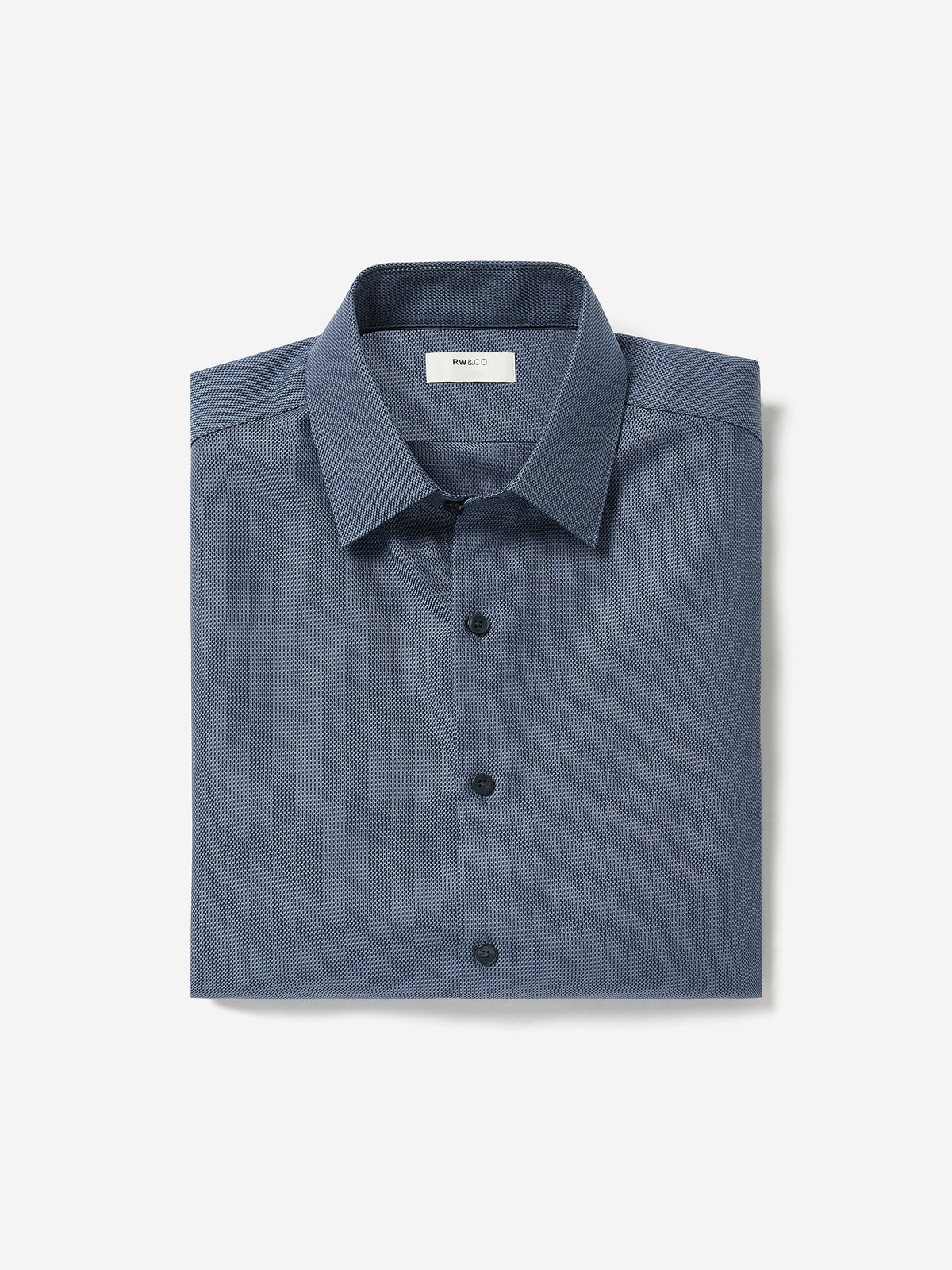 Tailored-Fit Dobby Dress Shirt rw&co Special Offer