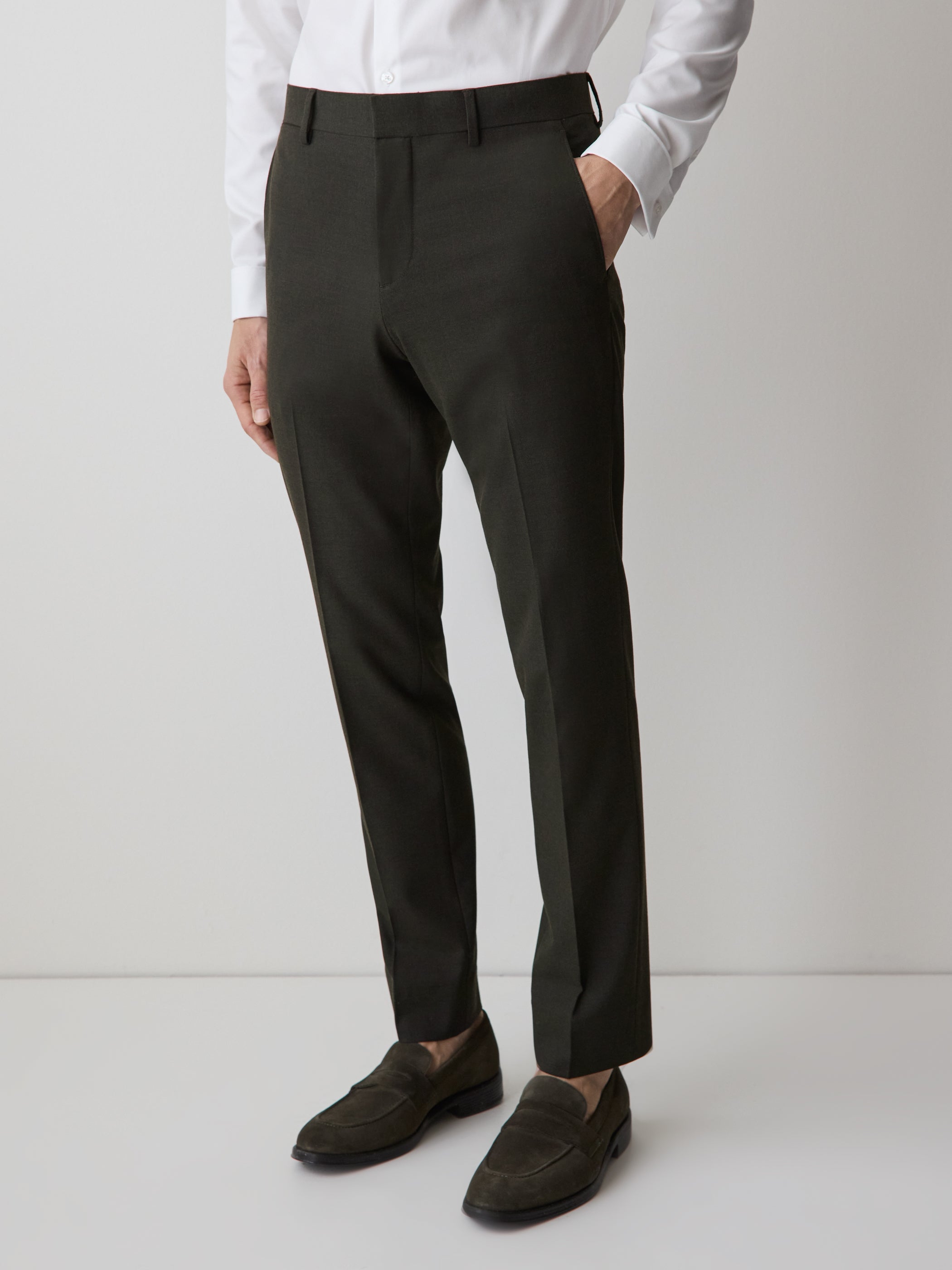 Slim Fit Tech Suit Pant rw&co Limited Time Discount