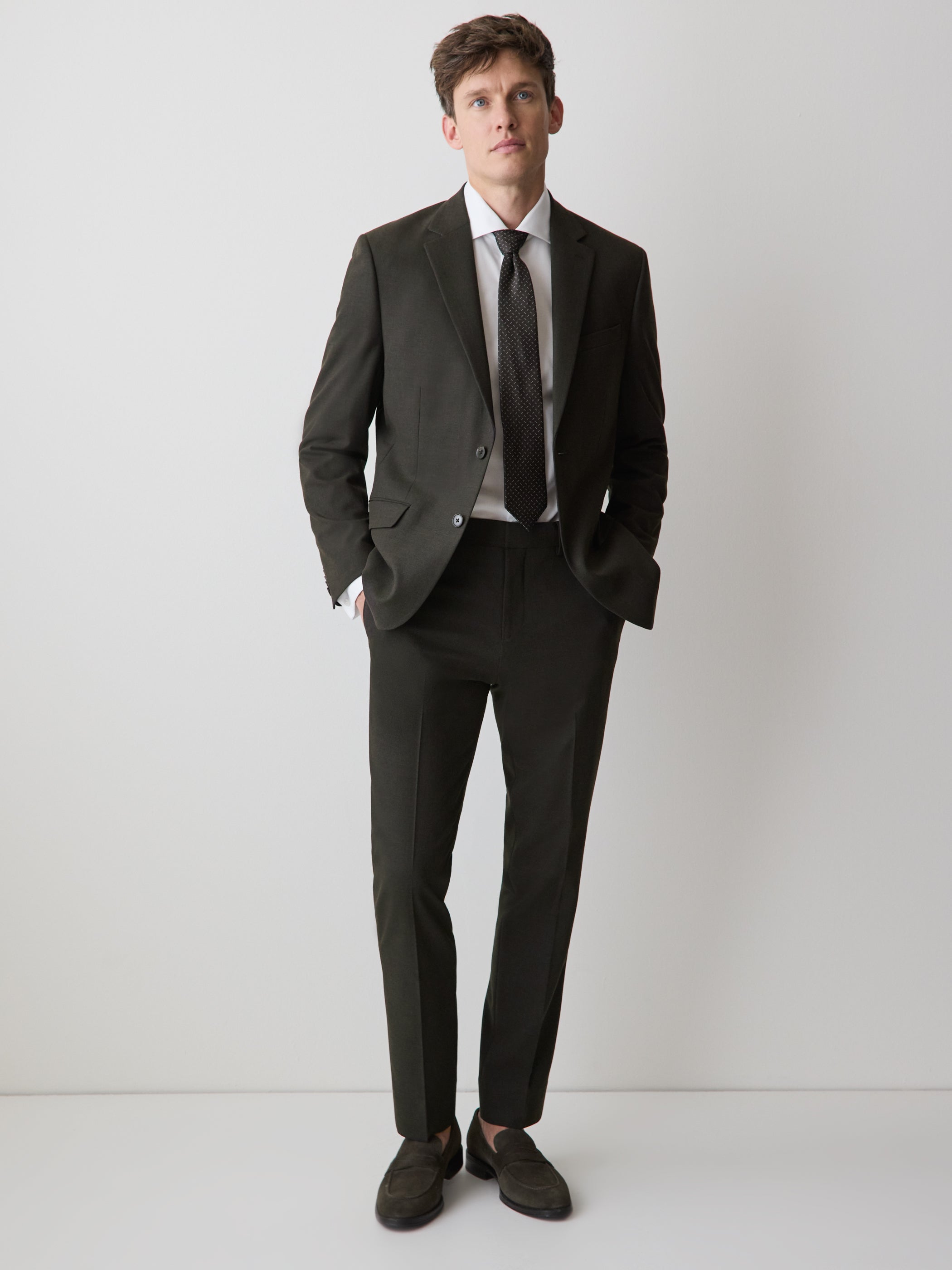 Slim Fit Tech Suit Pant rw&co Limited Time Discount