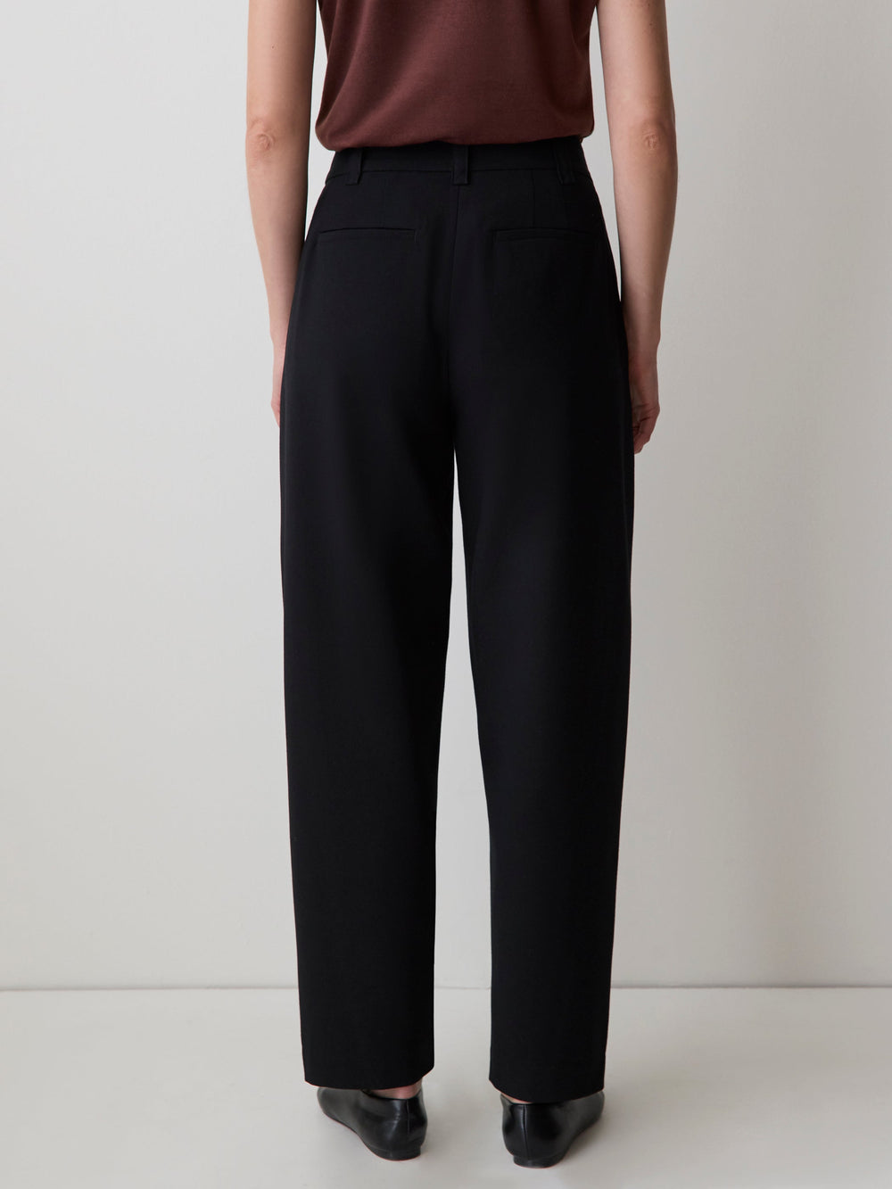 High-Rise Barrel-Leg Pant rw&co Special Offer
