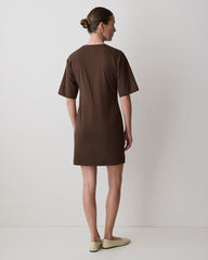 Short-Sleeve Crew-Neck Mini Dress rw&co Great Value Deal