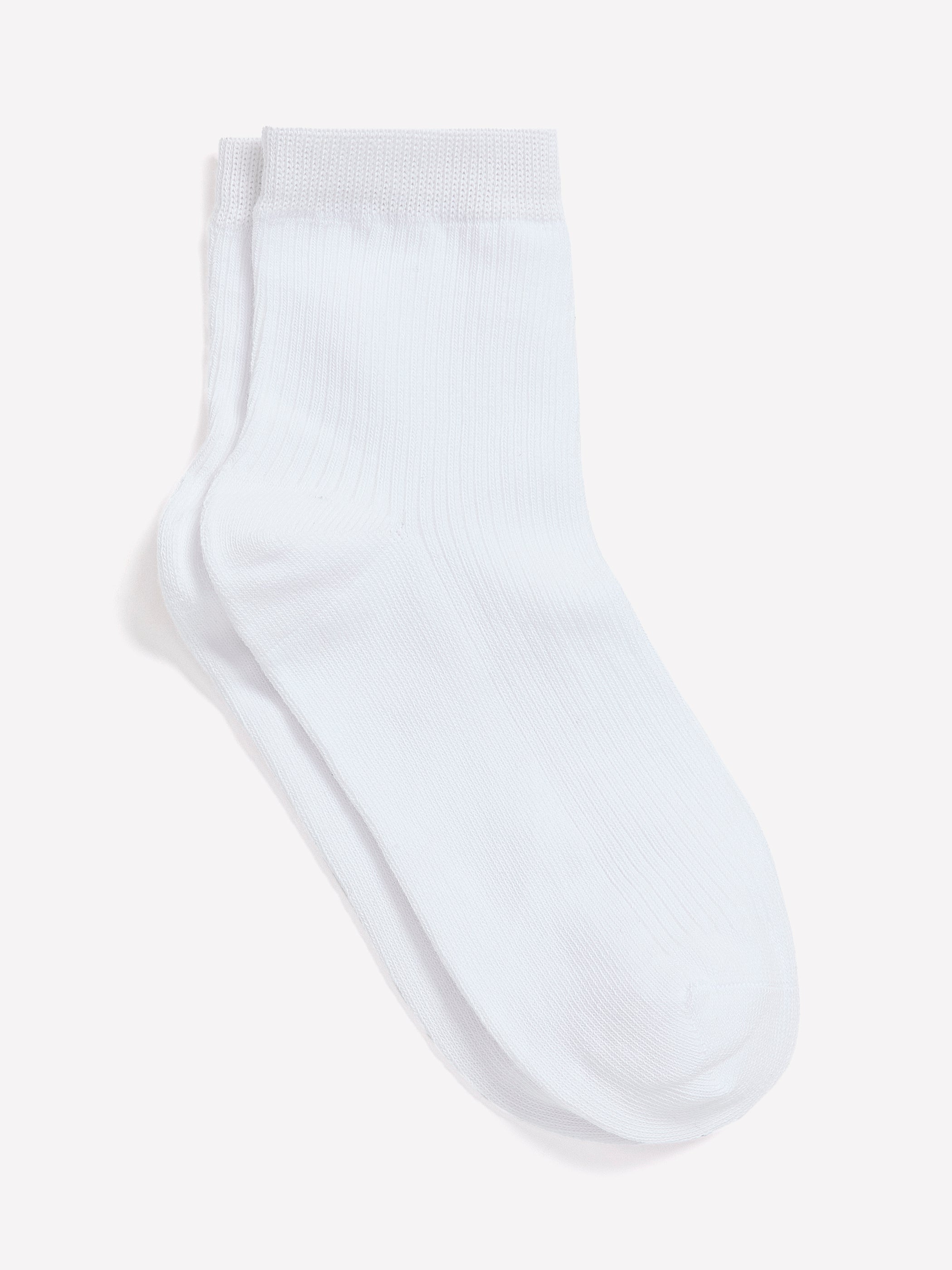 Ribbed Crew Socks rw&co Great Value Deal