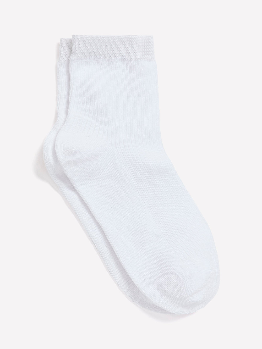 Ribbed Crew Socks rw&co Great Value Deal
