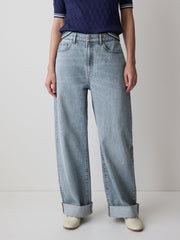 Slouchy Mid-Rise Jeans rw&co Exclusive Sale Price