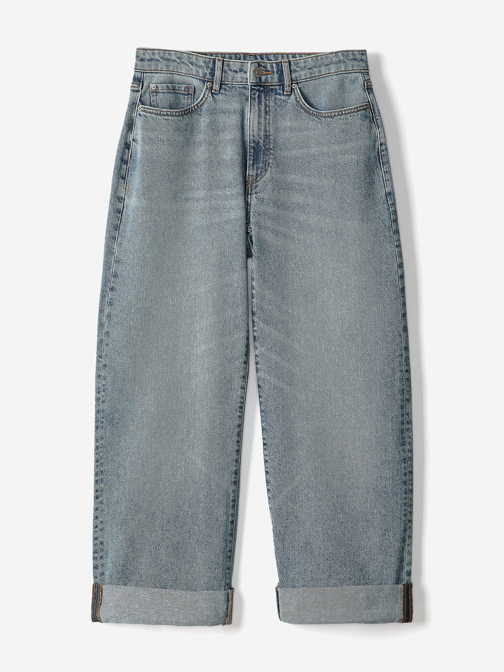 Slouchy Mid-Rise Jeans rw&co Exclusive Sale Price