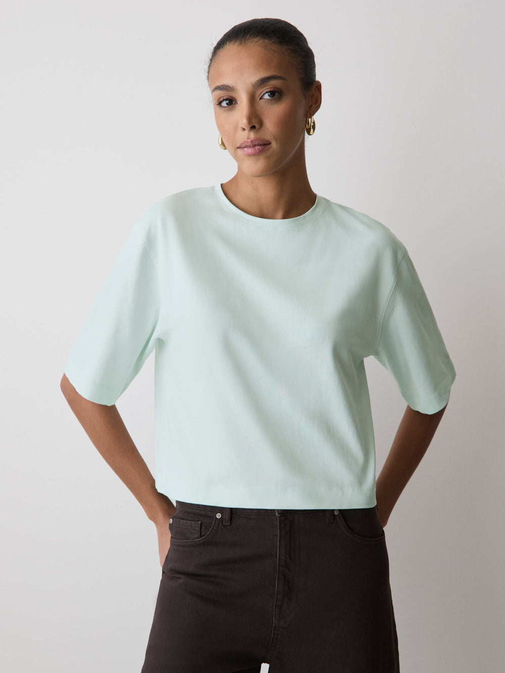 Loose Supima Cotton Tee rw&co Special Promo Price