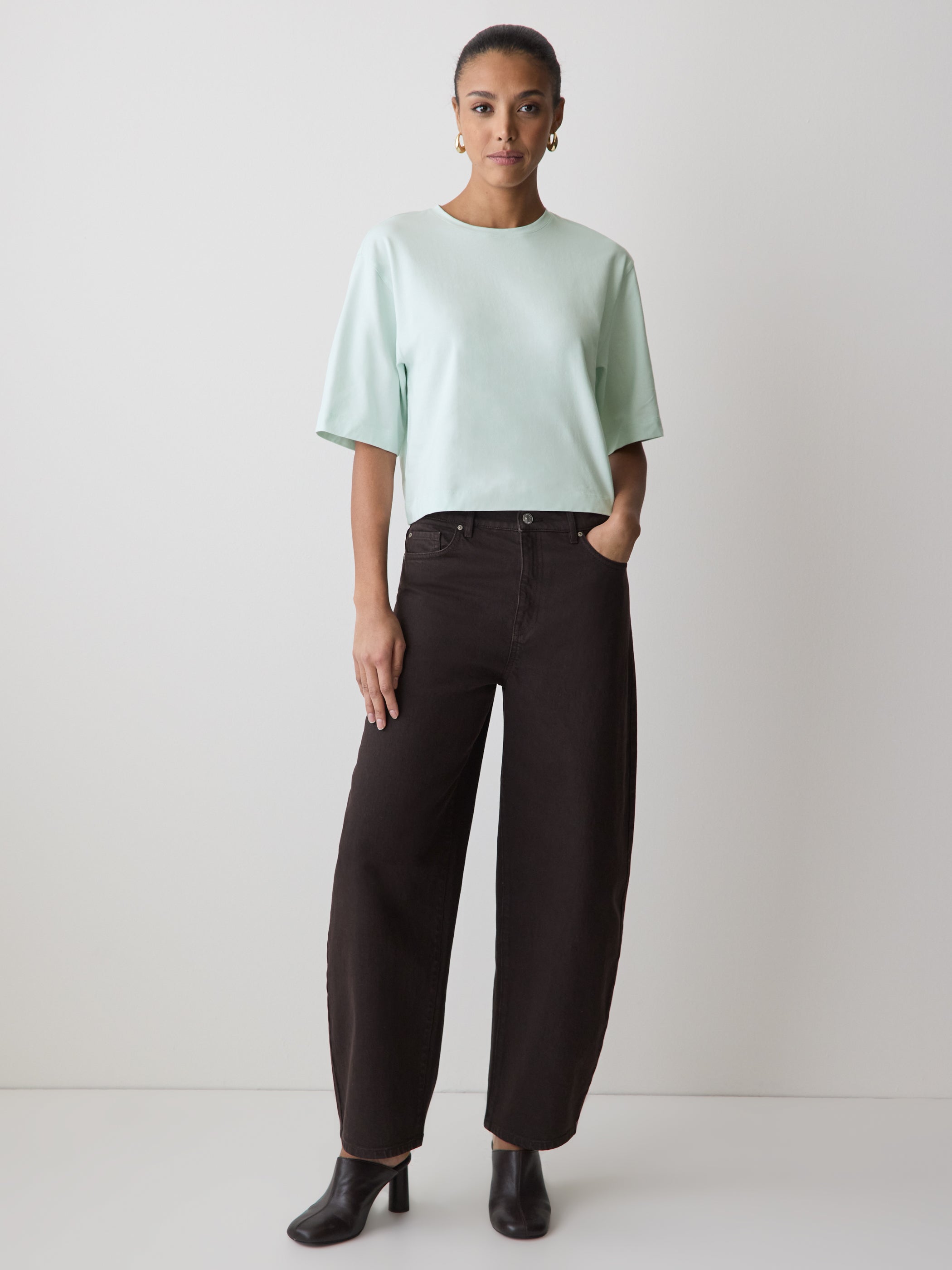 Loose Supima Cotton Tee rw&co Special Promo Price