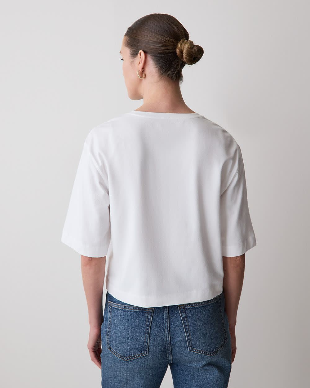 Loose Supima Cotton Tee rw&co Special Promo Price