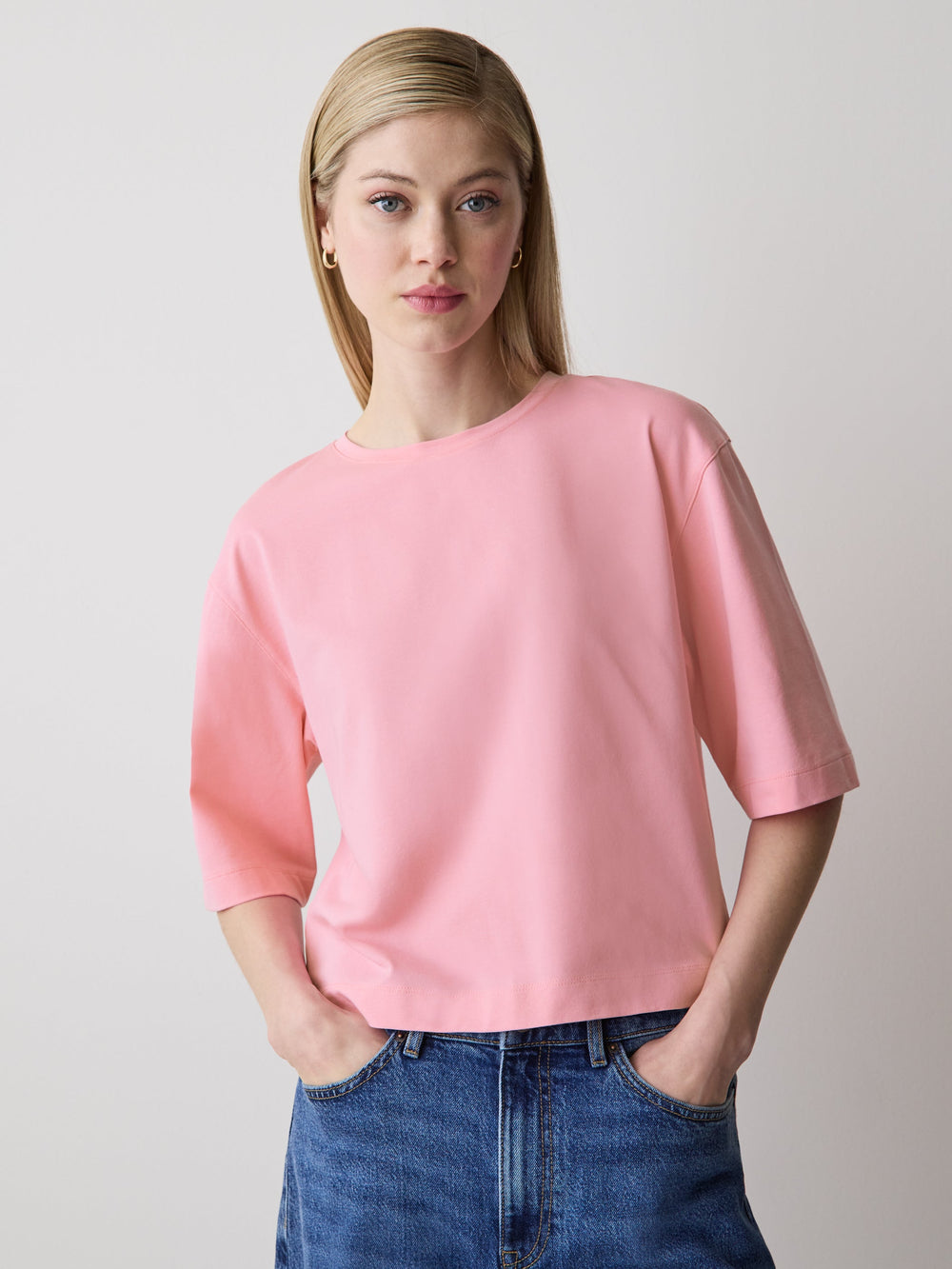 Loose Supima Cotton Tee rw&co Special Promo Price