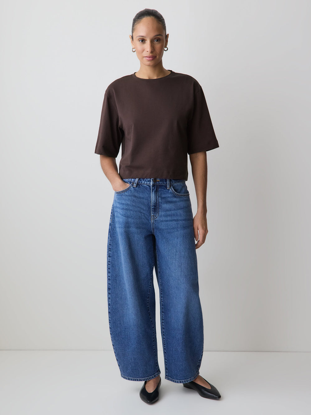 Loose Supima Cotton Tee rw&co Special Promo Price