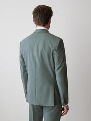 Slim-Fit Agave Suit Blazer rw&co Great Value Deal