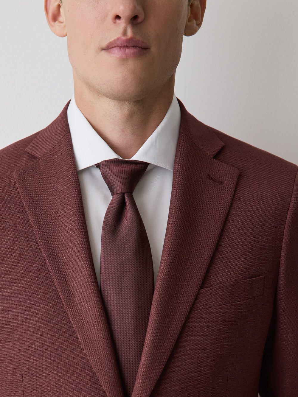Slim-Fit Berry Suit Blazer rw&co Special Offer