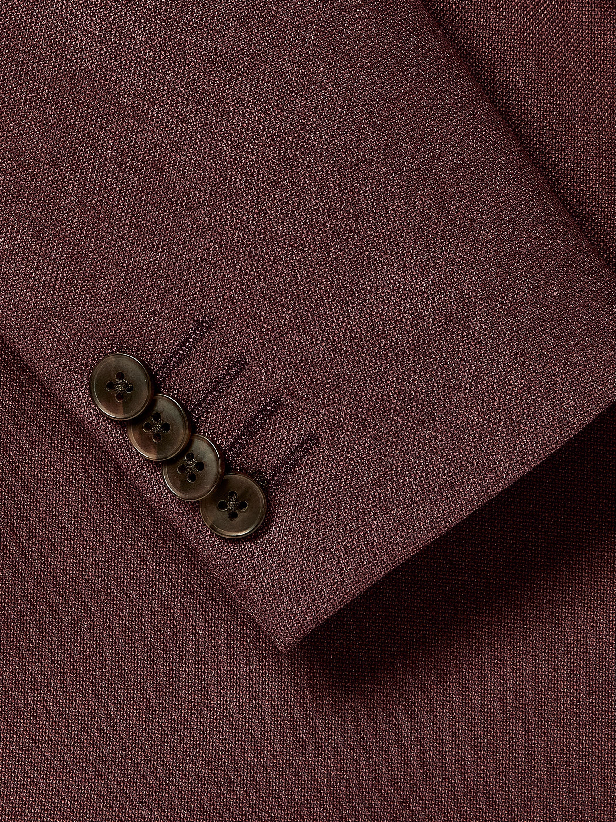 Slim-Fit Berry Suit Blazer rw&co Special Offer