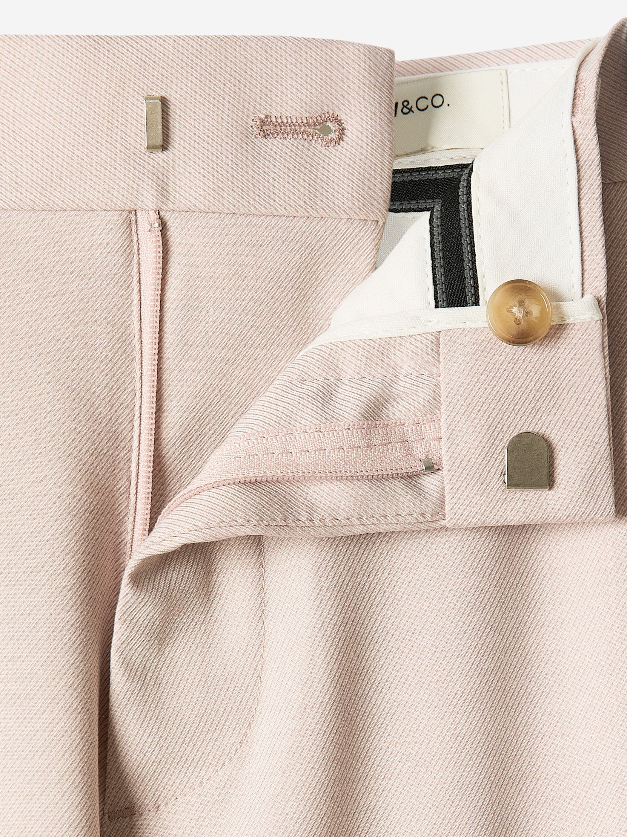 Slim-Fit Light Pink Suit Pant rw&co Special Promo Price