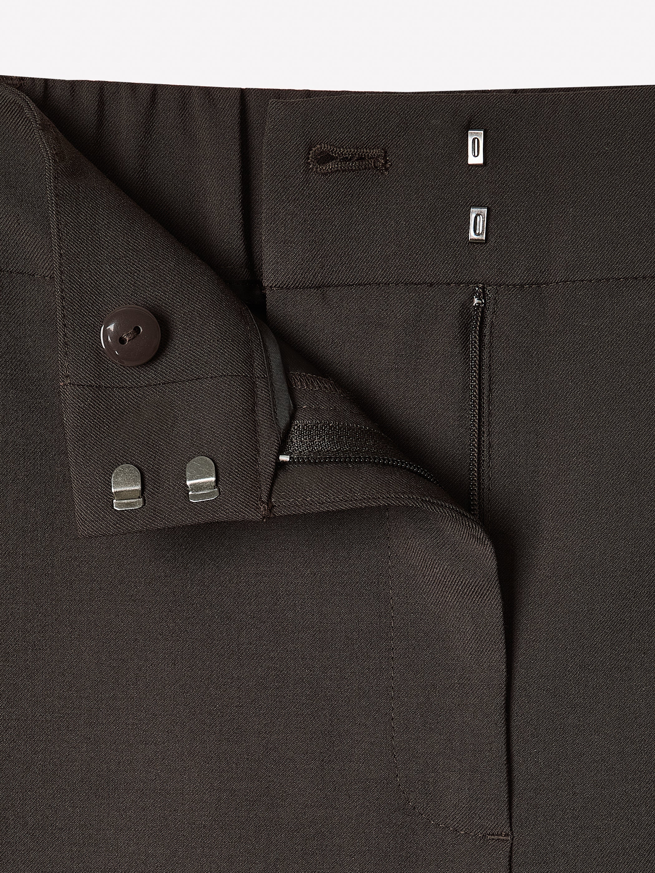 Mid-Rise Straight-Leg Cropped Pant rw&co On Sale
