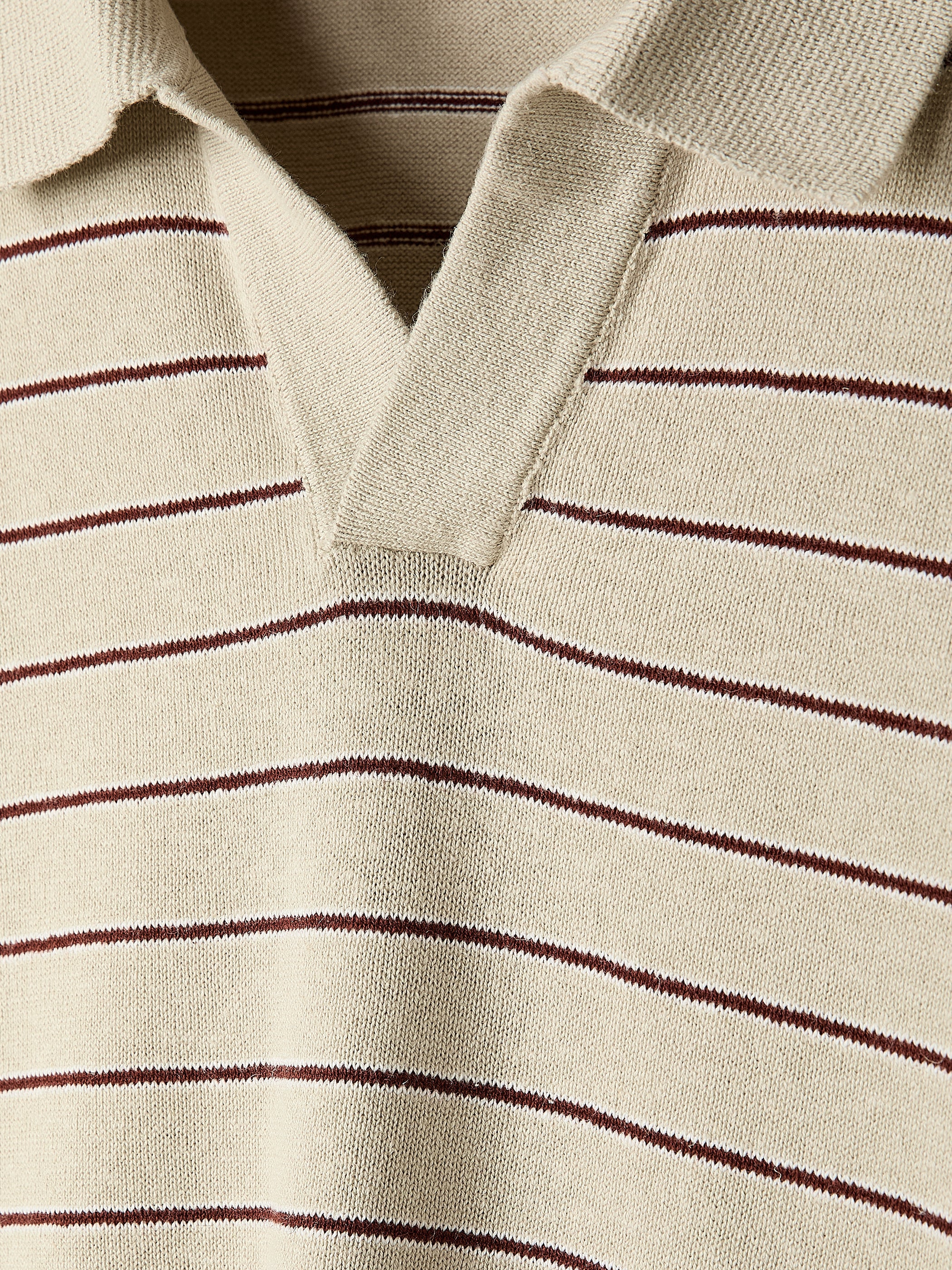 Linen-Blend Short-Sleeve Polo rw&co Limited Time Discount