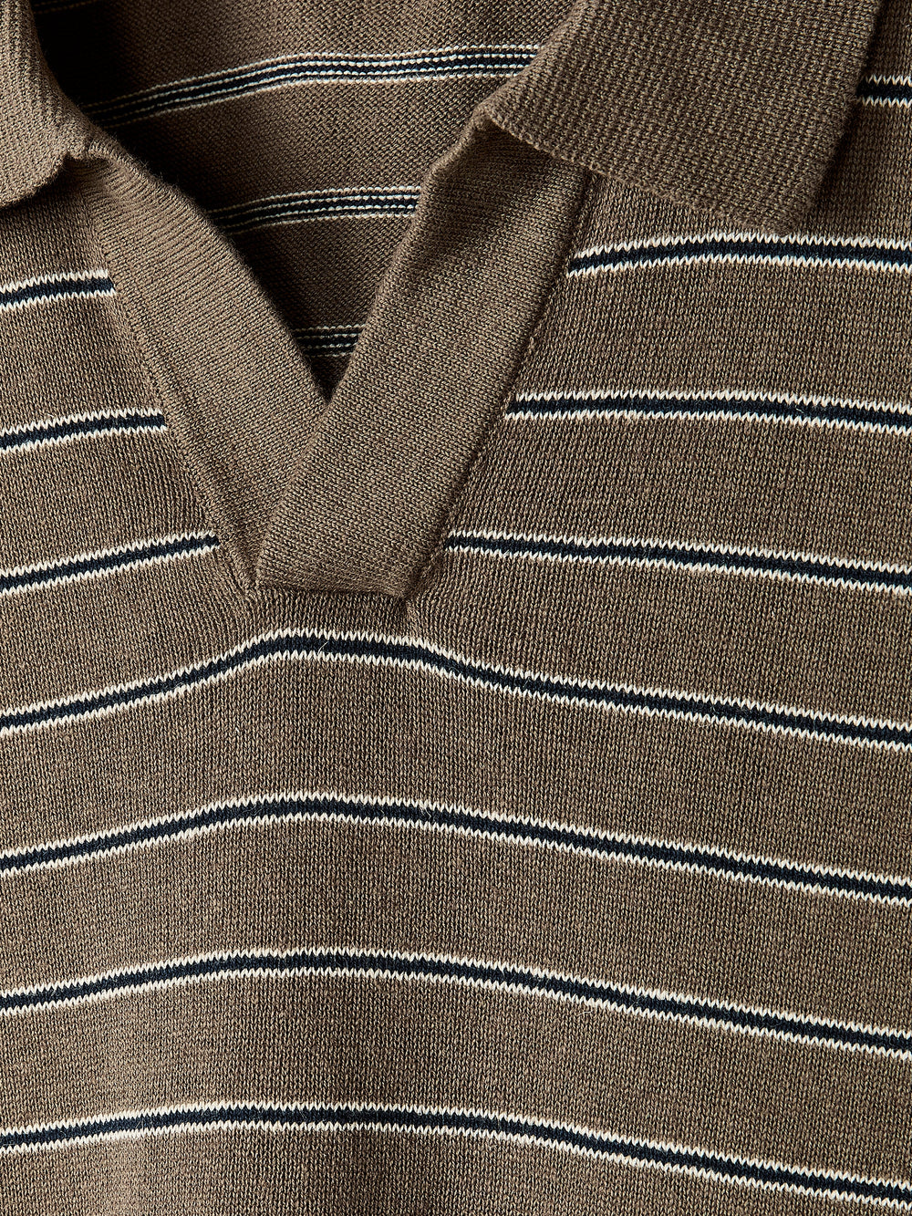 Linen-Blend Short-Sleeve Polo rw&co Limited Time Discount