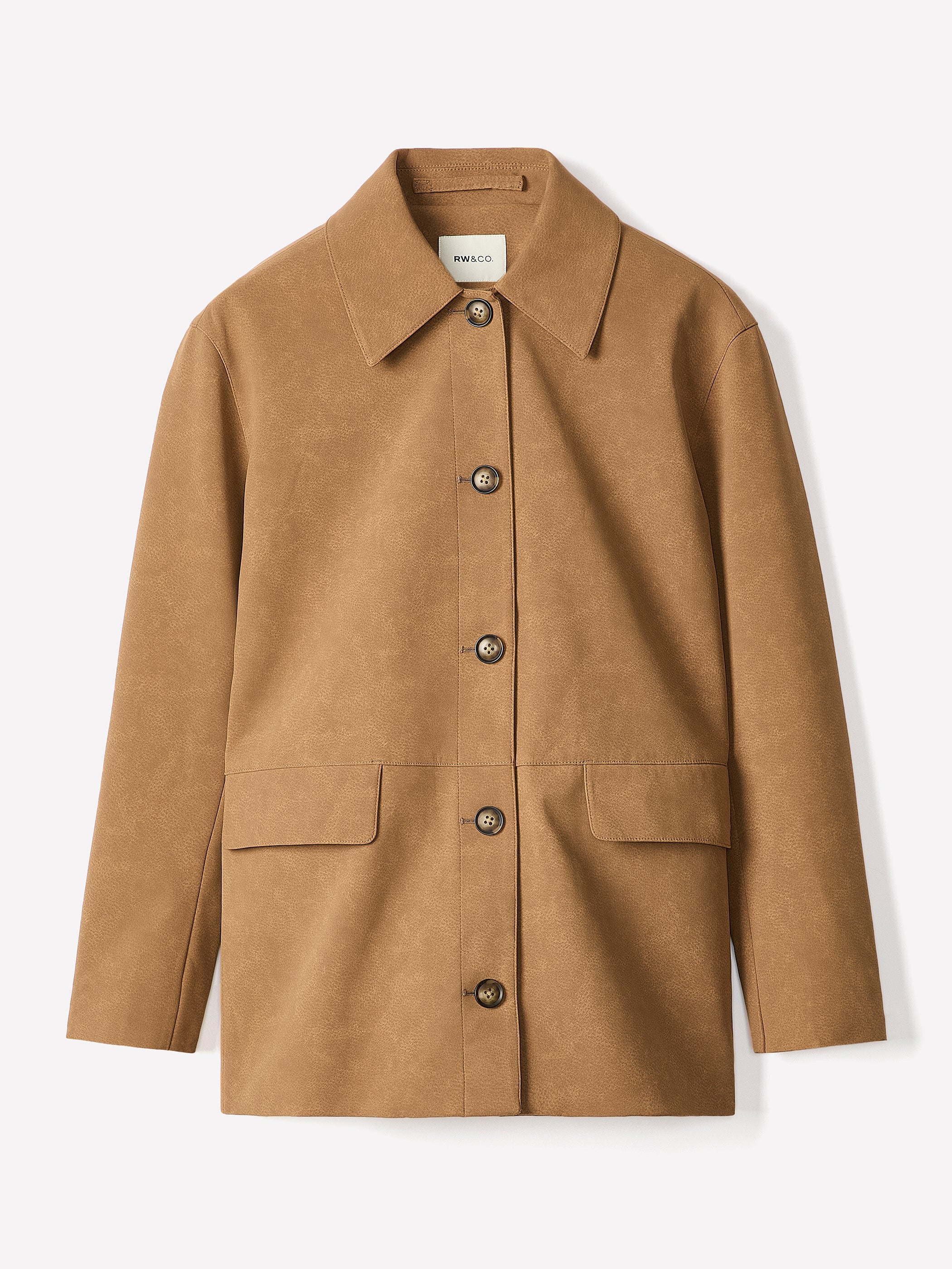 Faux Suede Jacket rw&co Great Value Deal