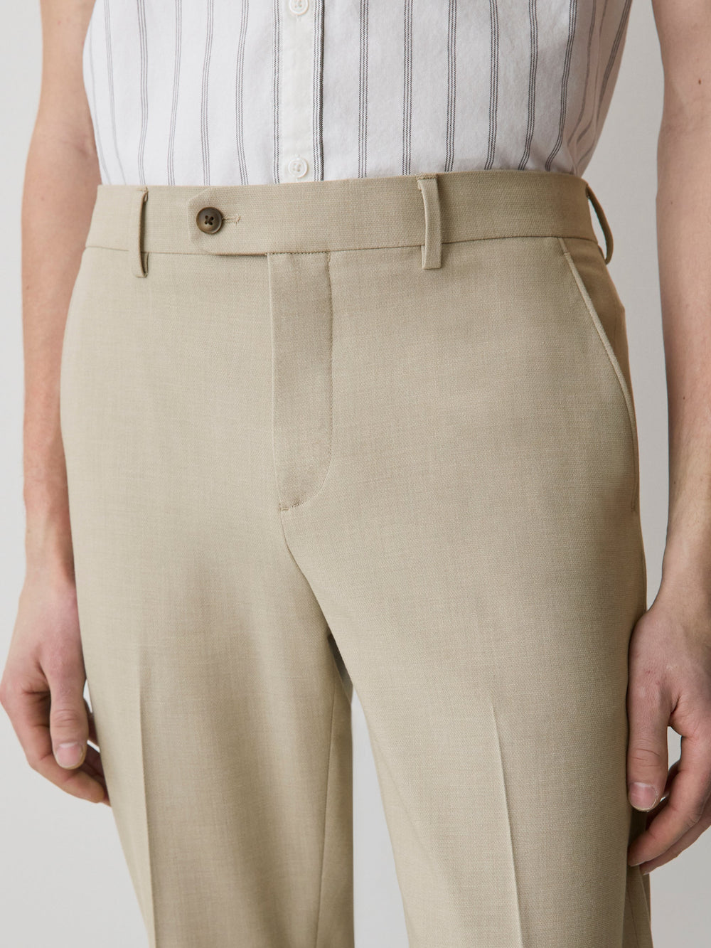 Tailored-Fit Essential Pant rw&co Great Value Deal