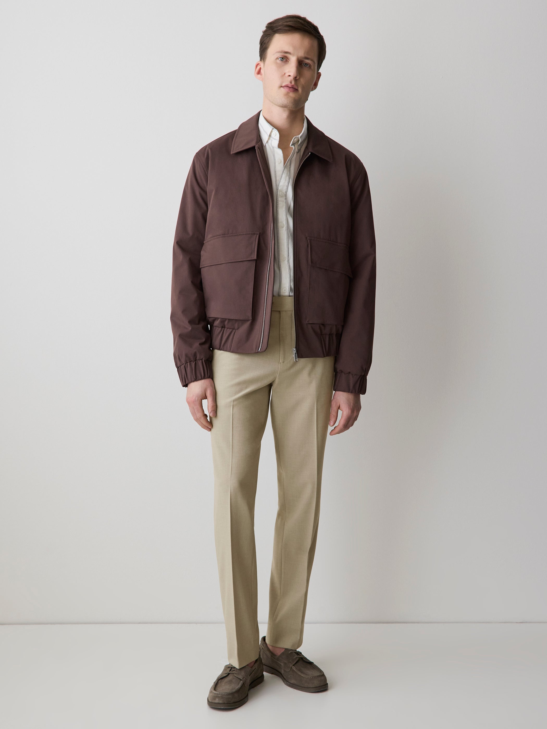 Tailored-Fit Essential Pant rw&co Great Value Deal