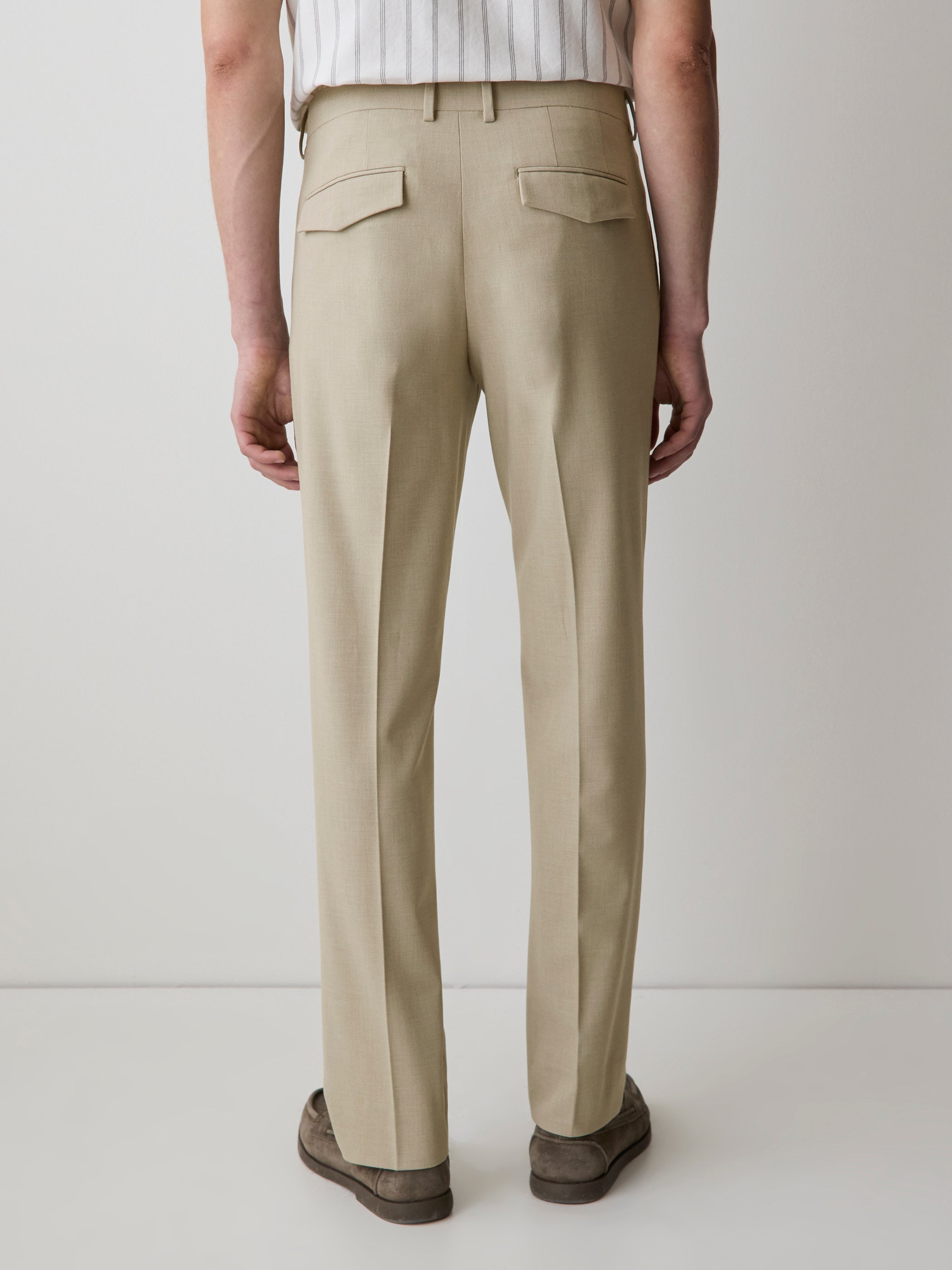 Tailored-Fit Essential Pant rw&co Great Value Deal