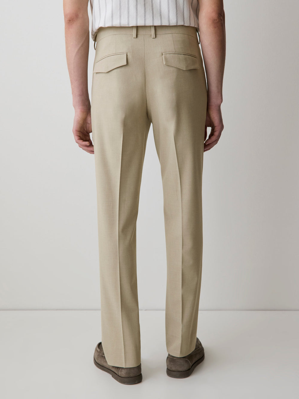 Tailored-Fit Essential Pant rw&co Great Value Deal