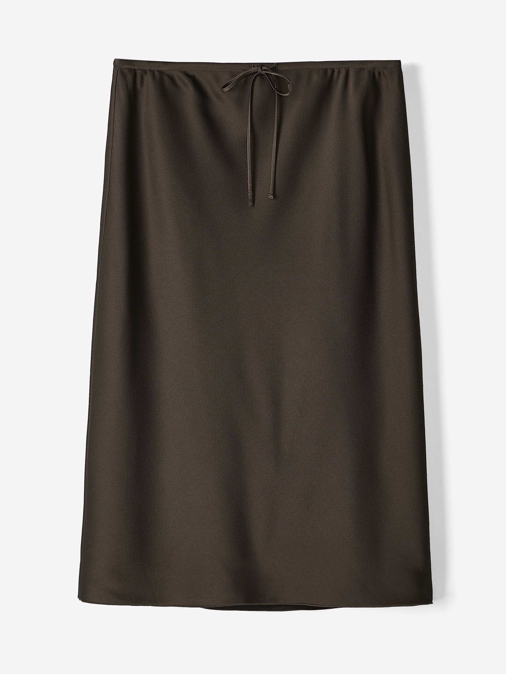 High-Rise Straight Midi Skirt rw&co Limited Time Discount