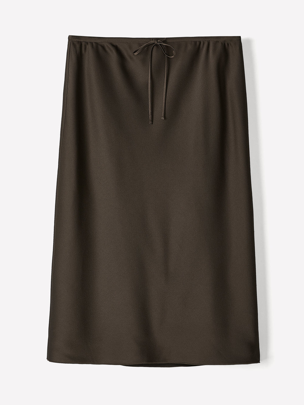 High-Rise Straight Midi Skirt rw&co Limited Time Discount
