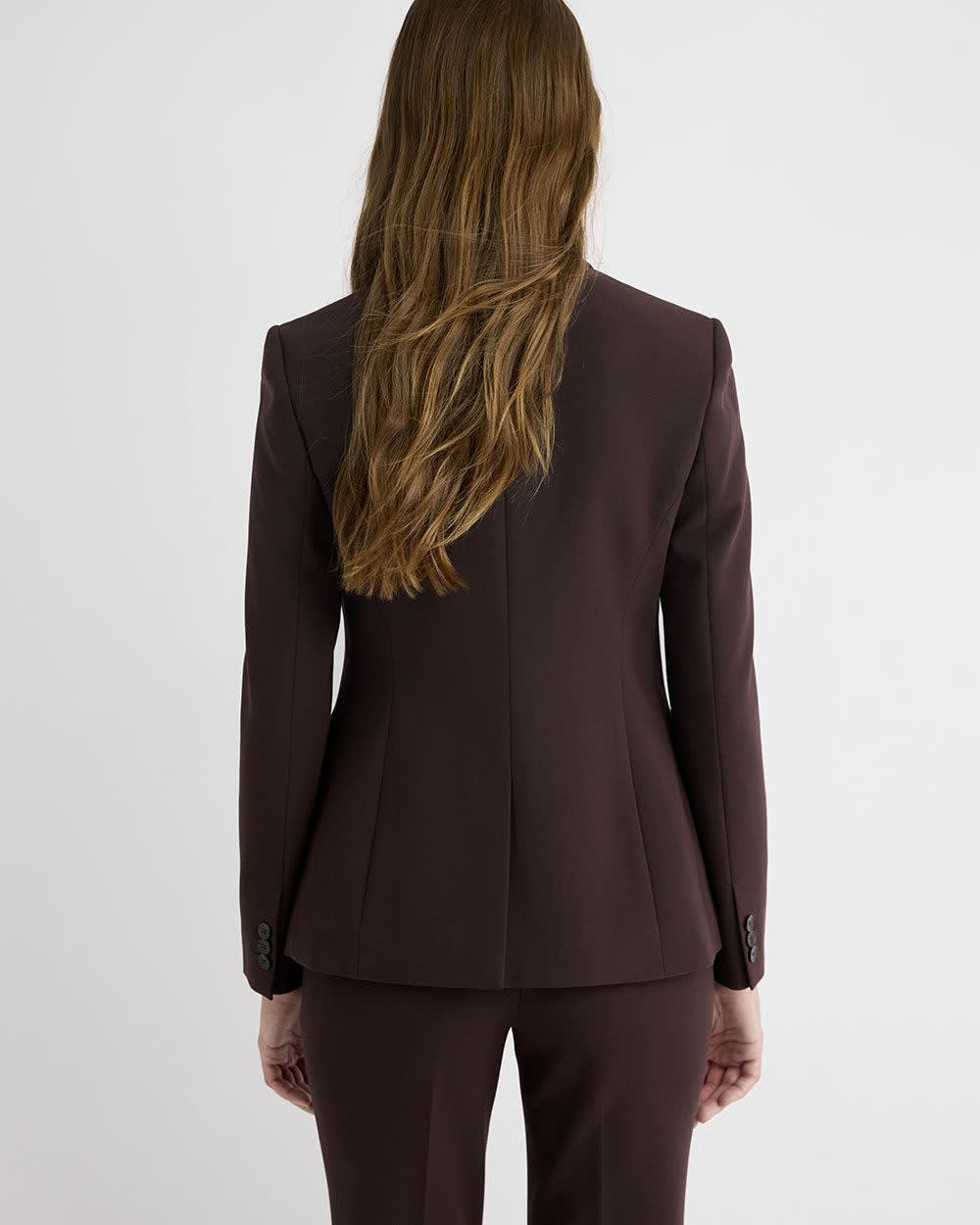 Three-Button Fitted Blazer rw&co Special Promo Price