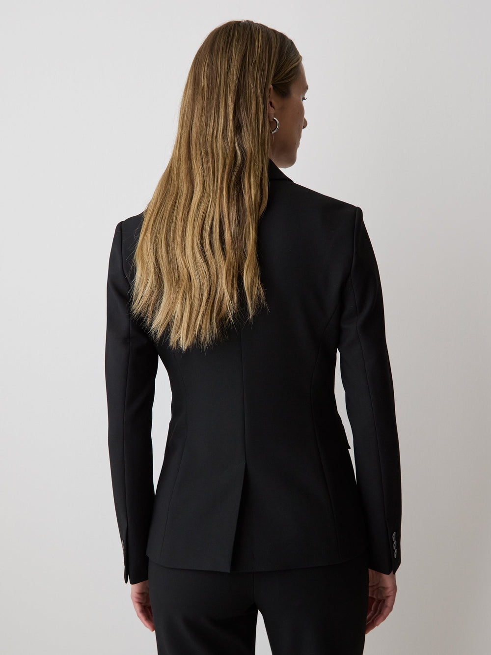 Three-Button Fitted Blazer rw&co Special Promo Price