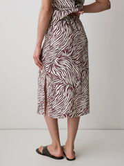 High-Rise Straight Midi Skirt rw&co Great Value Deal