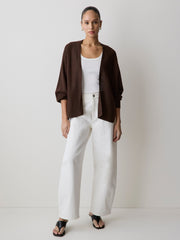 Long-Sleeve Cape Cardigan rw&co Limited Time Discount
