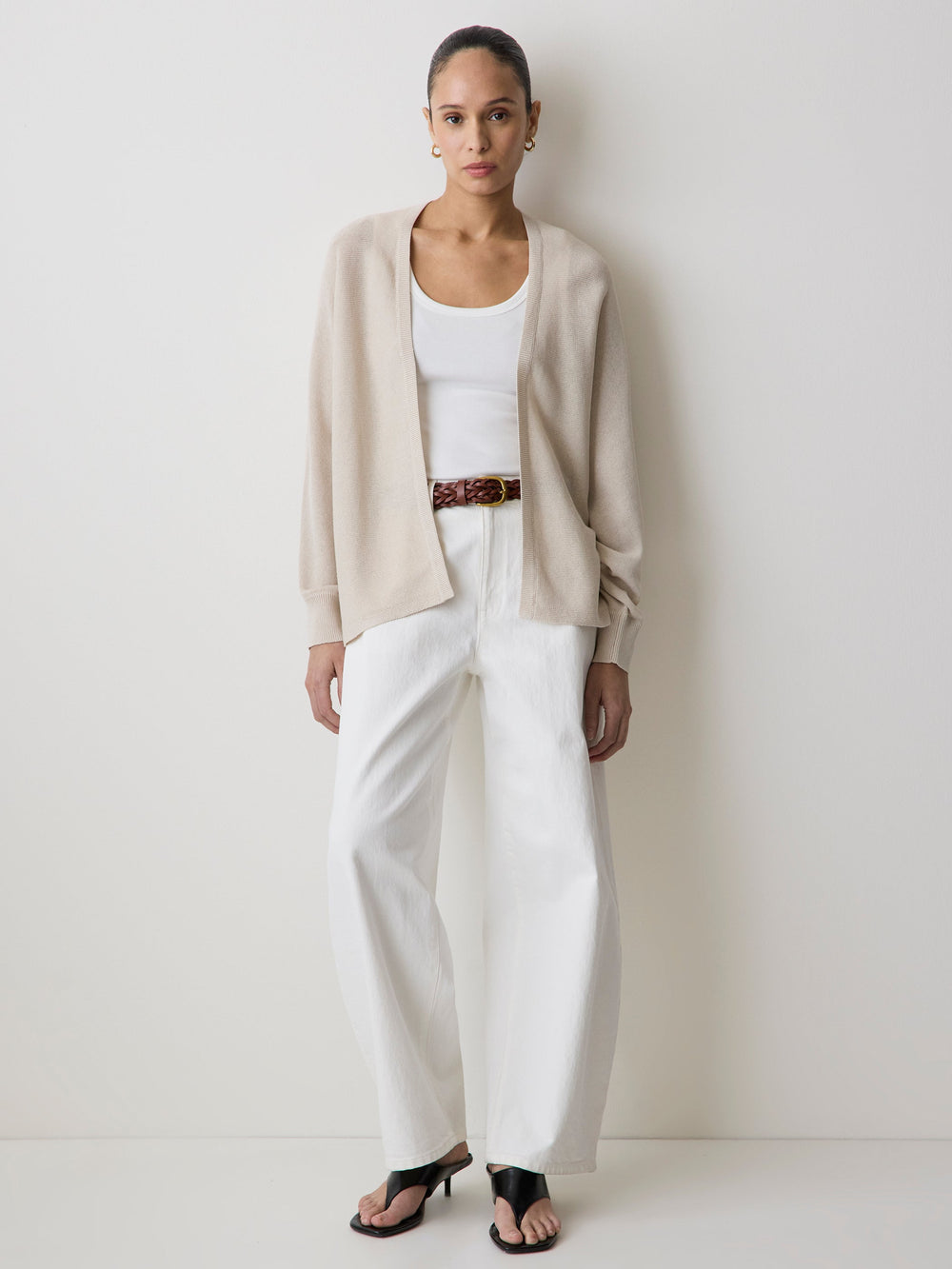 Long-Sleeve Cape Cardigan rw&co Limited Time Discount