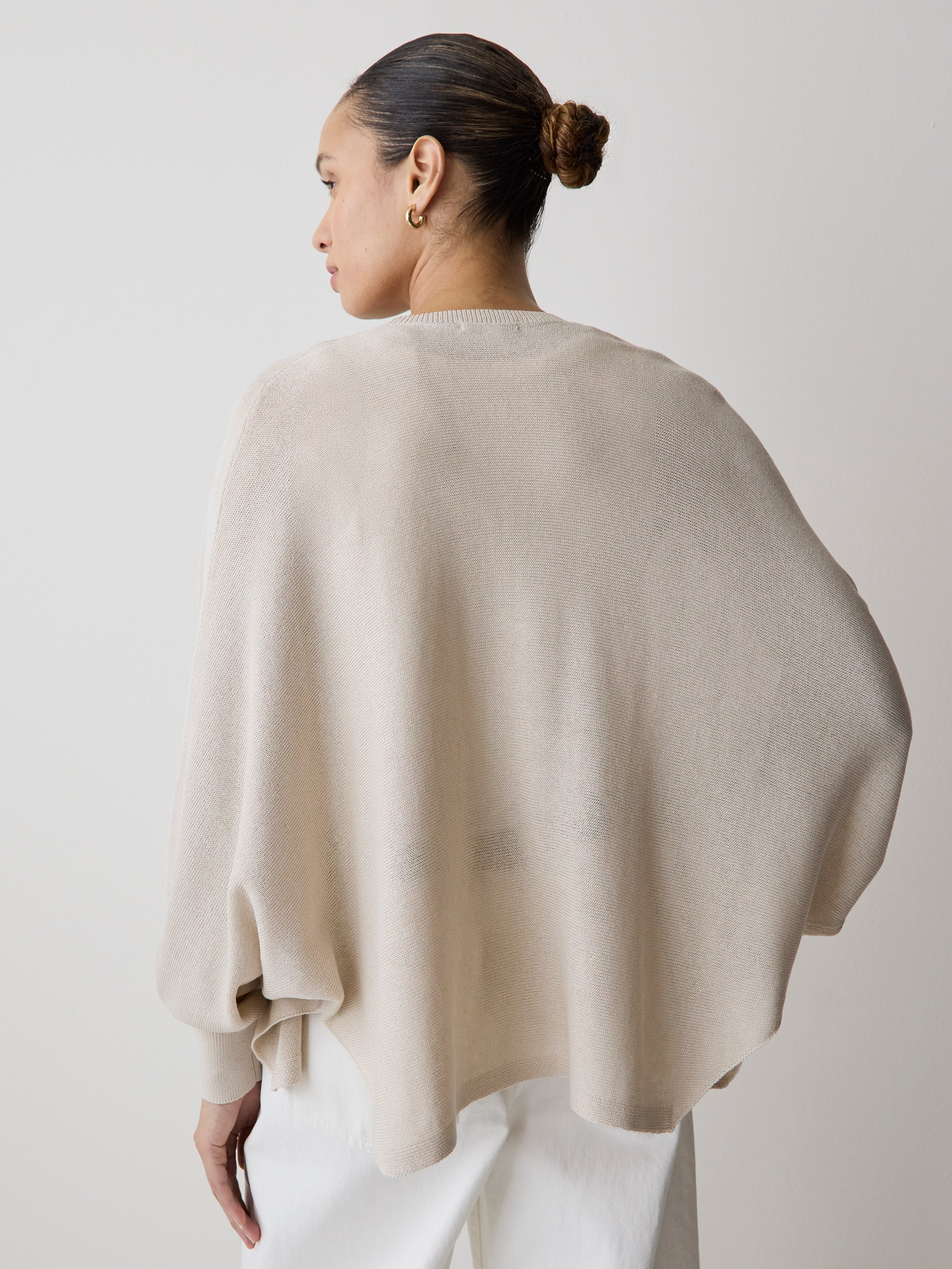 Long-Sleeve Cape Cardigan rw&co Limited Time Discount