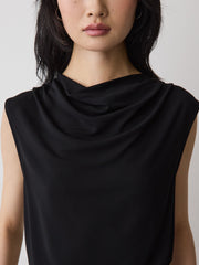 Sleeveless Top with Cowl Neckline rw&co Special Offer