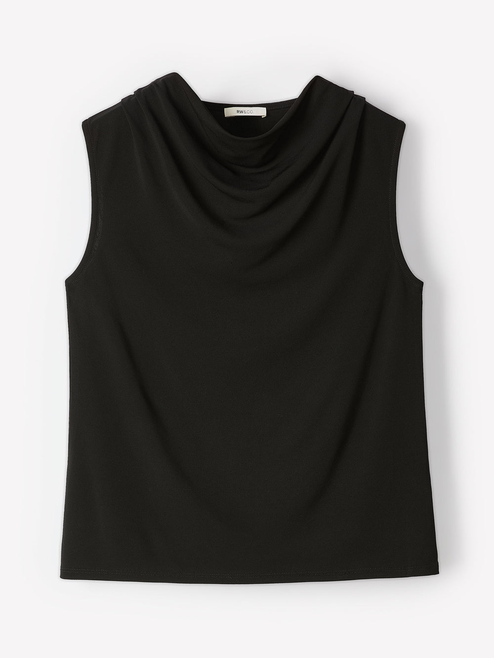 Sleeveless Top with Cowl Neckline rw&co Special Offer