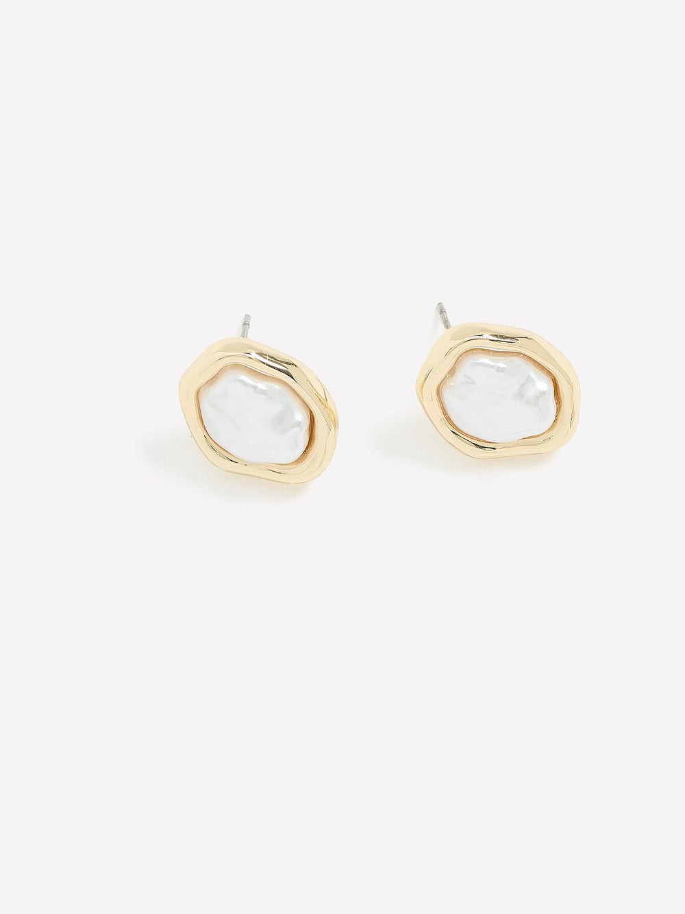 Baroque Pearl Earrings rw&co On Sale