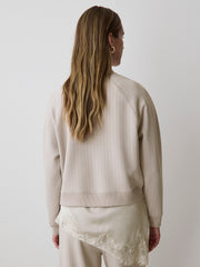 Long-Raglan-Sleeve Crew-Neck Top rw&co Limited Time Discount
