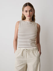 Organic Cotton Boat-Neck Cami rw&co Special Promo Price