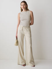 Organic Cotton Boat-Neck Cami rw&co Special Promo Price